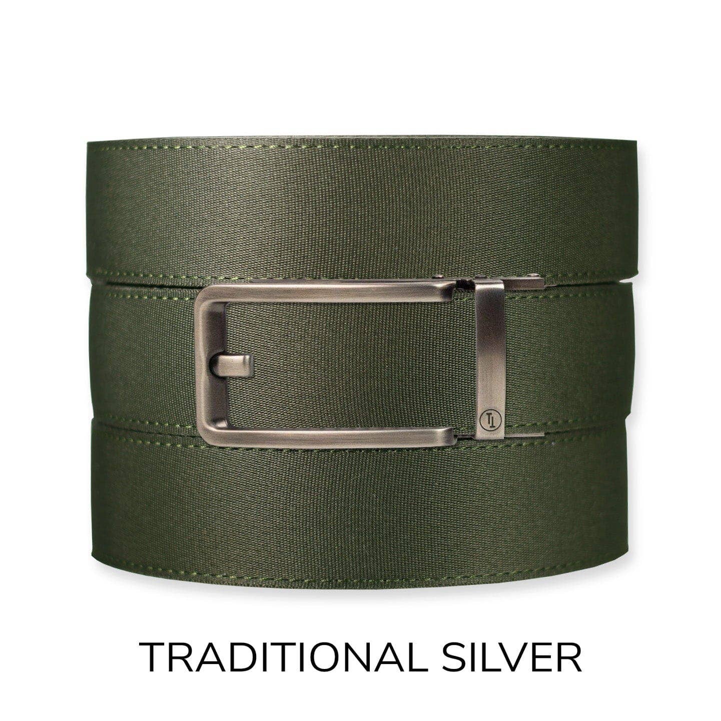 Tough Apparel Tough Apparel - Forest Canvas+ Ratchet Belt & Buckle Set: Iron