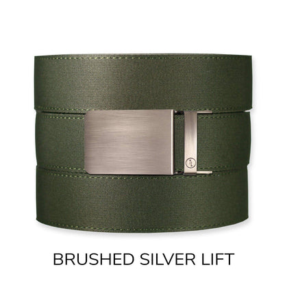 Tough Apparel Tough Apparel - Forest Canvas+ Ratchet Belt & Buckle Set: Iron