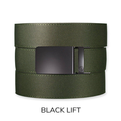 Tough Apparel Tough Apparel - Forest Canvas+ Ratchet Belt & Buckle Set: Iron