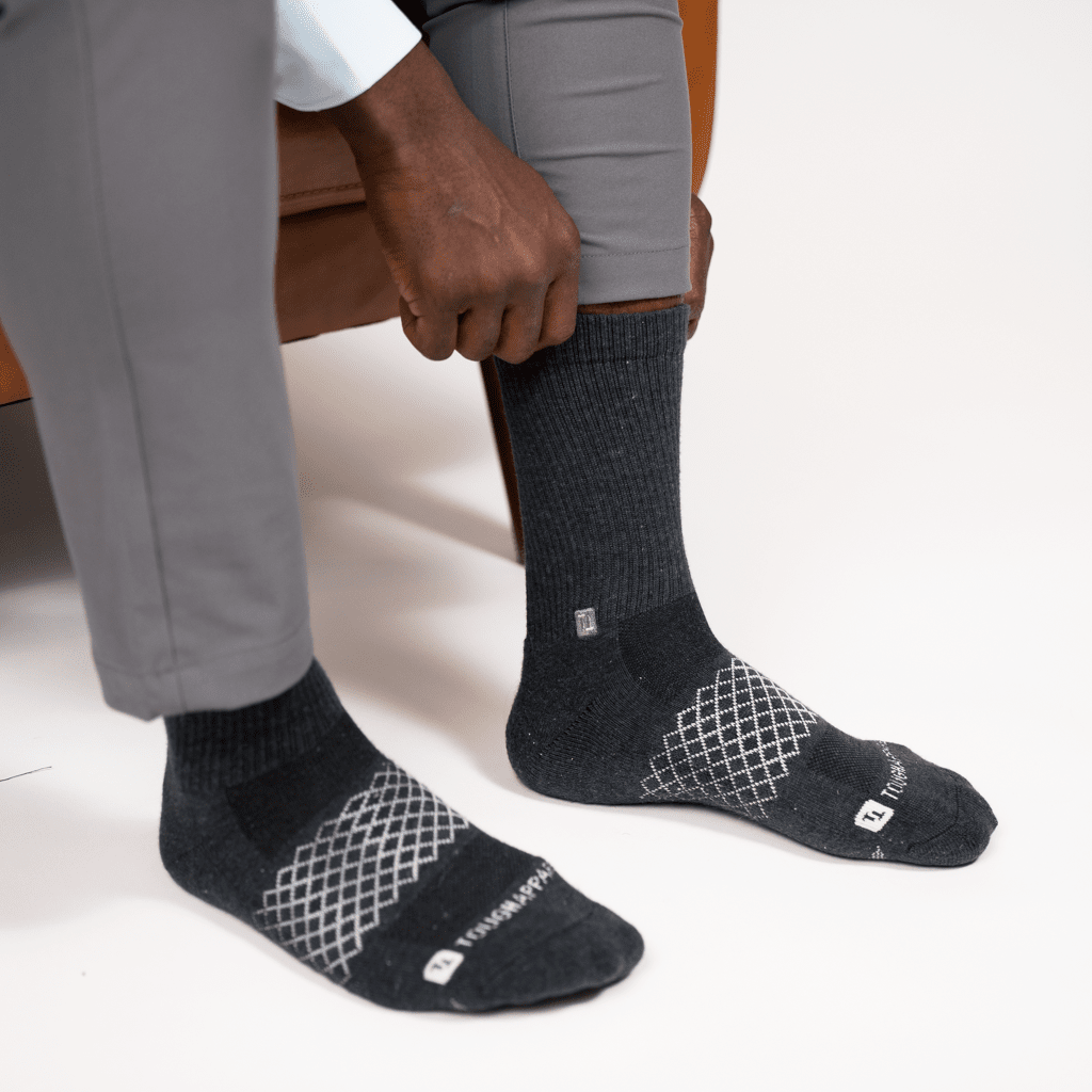 Tough Apparel Tough Apparel - Freestyle Performance Sock - Heather Gray