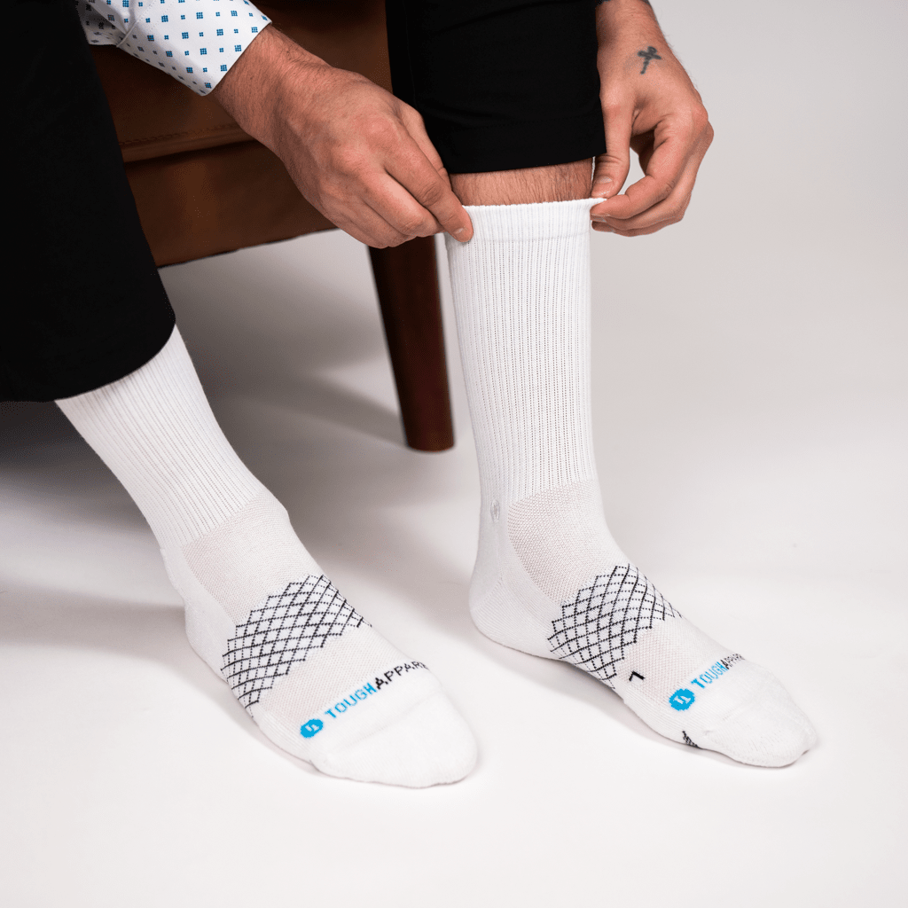 Tough Apparel Tough Apparel - Freestyle Performance Sock - White
