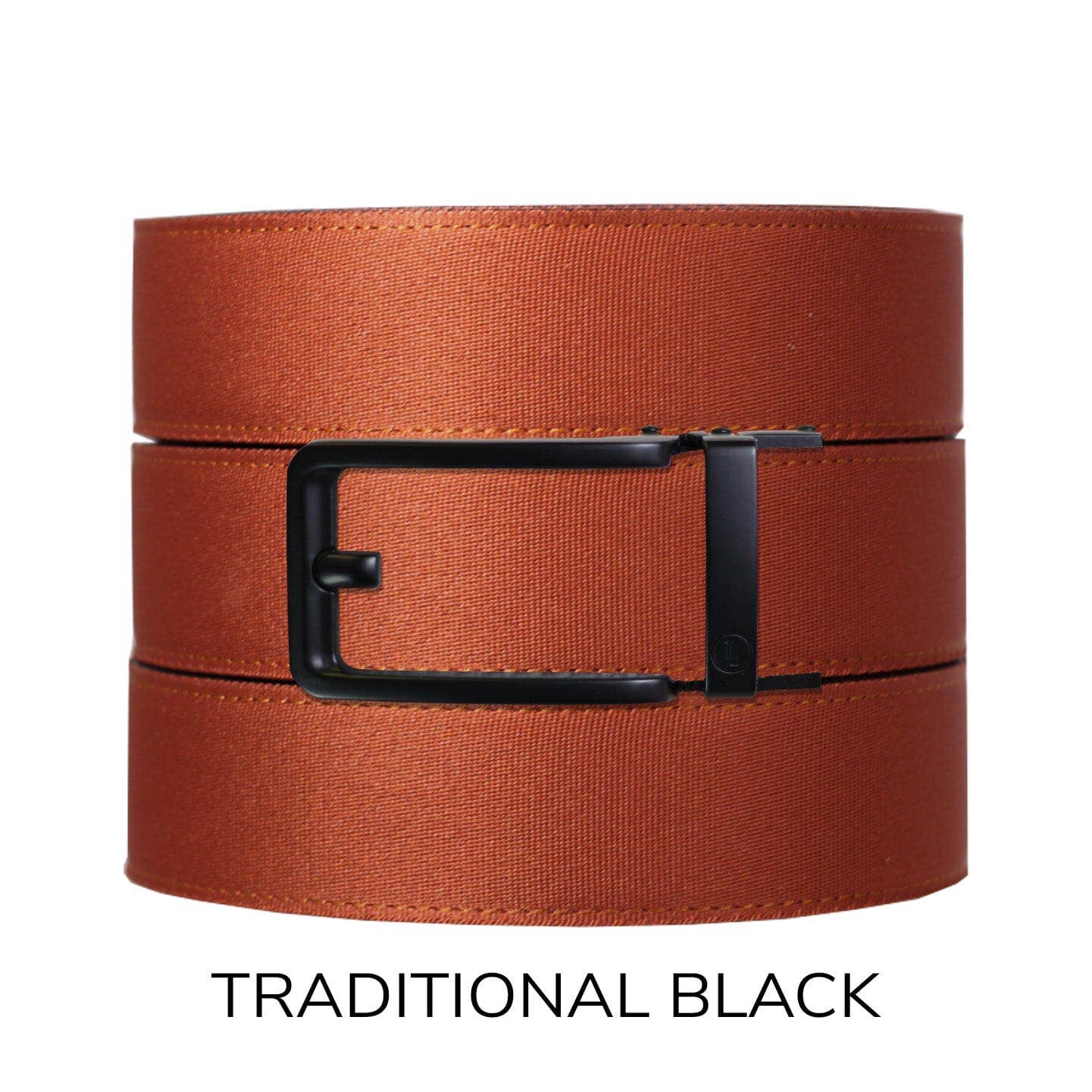 Tough Apparel Tough Apparel - Rust Canvas+ Ratchet Belt & Buckle Set: Brushed Gold