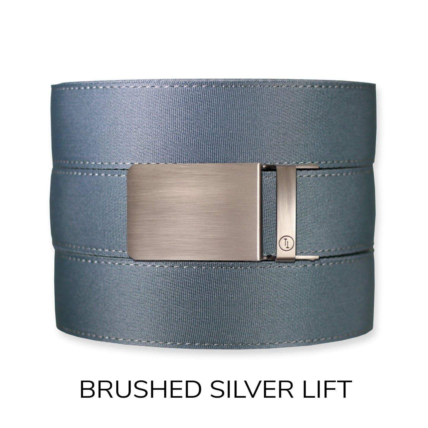 Tough Apparel Tough Apparel - Steel Canvas+ Ratchet Belt & Buckle Set: Brushed Silver