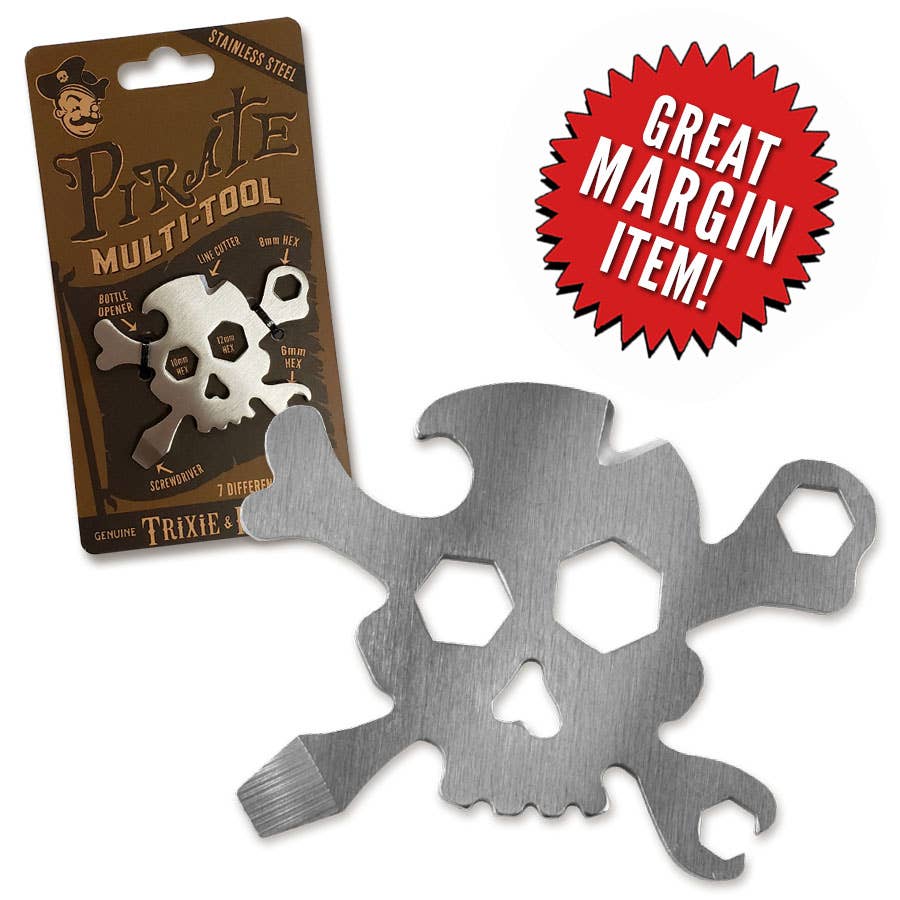 Trixie & Milo Trixie & Milo - Tool - Pirate Multi-Tool" 7-in-1 tool