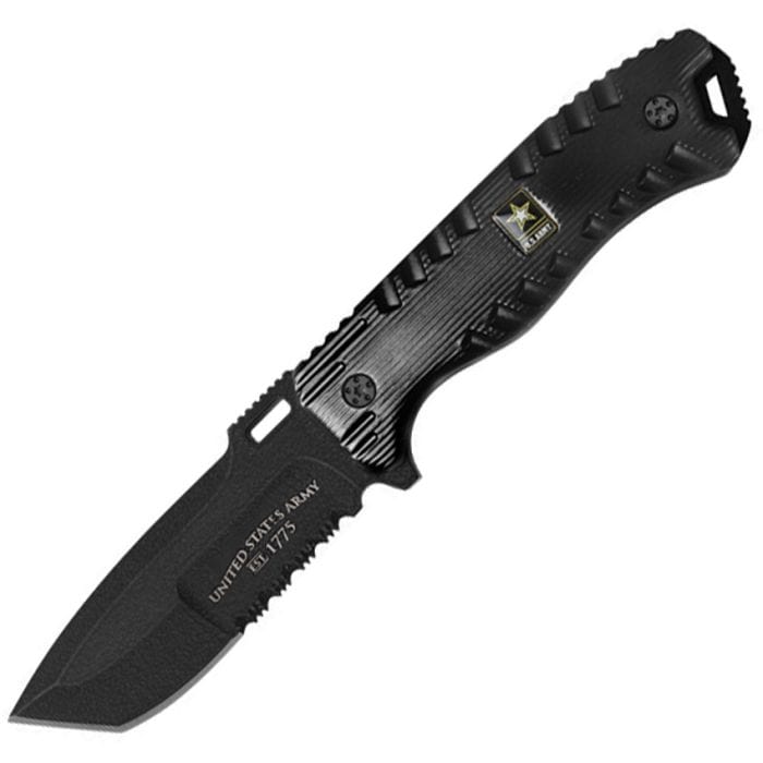 US Army Knife CHAMP Fixed Blade - Blk