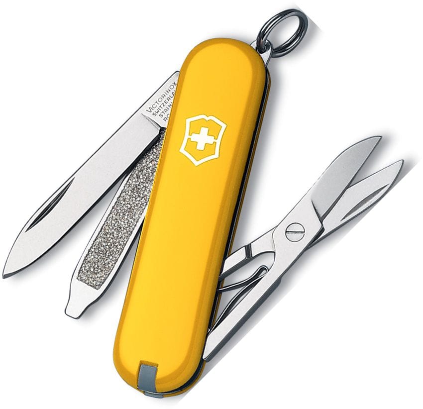 Victorionox Pocket Knife Classic Yellow