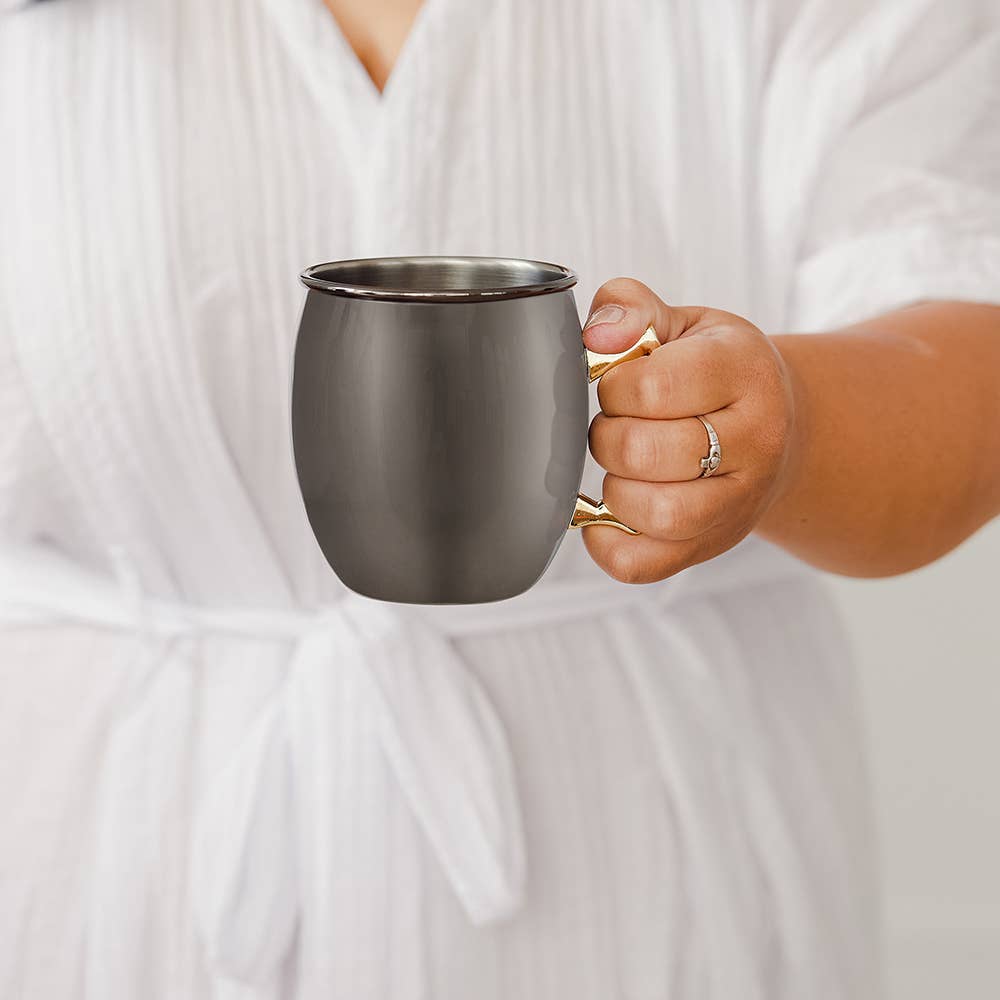 Weddingstar Inc. Weddingstar Inc. - Black Moscow Mule Drink Mug