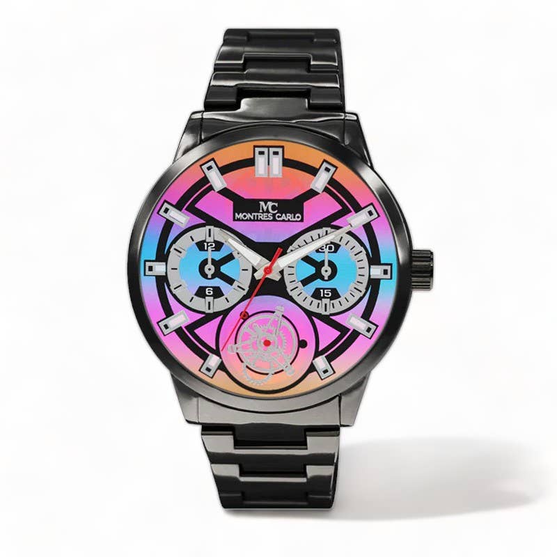 West Coast Jewelry West Coast Jewelry - High-Tech 48mm Men's Watch: Iridescent
