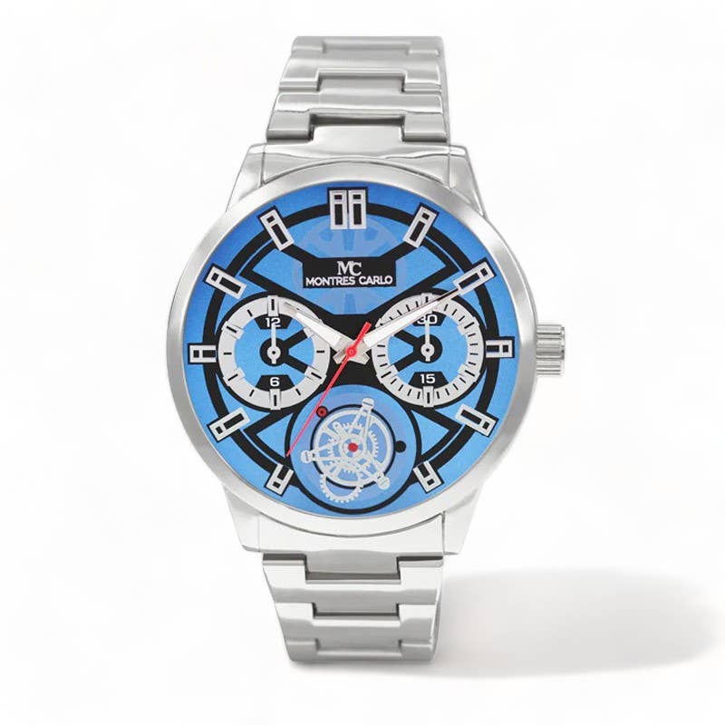 West Coast Jewelry West Coast Jewelry - High-Tech 48mm Men's Watch: Silver