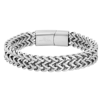 West Coast Jewelry West Coast Jewelry - Invicta Jewelry Double Franco Chain Bracelet (14mm) - 8.75"