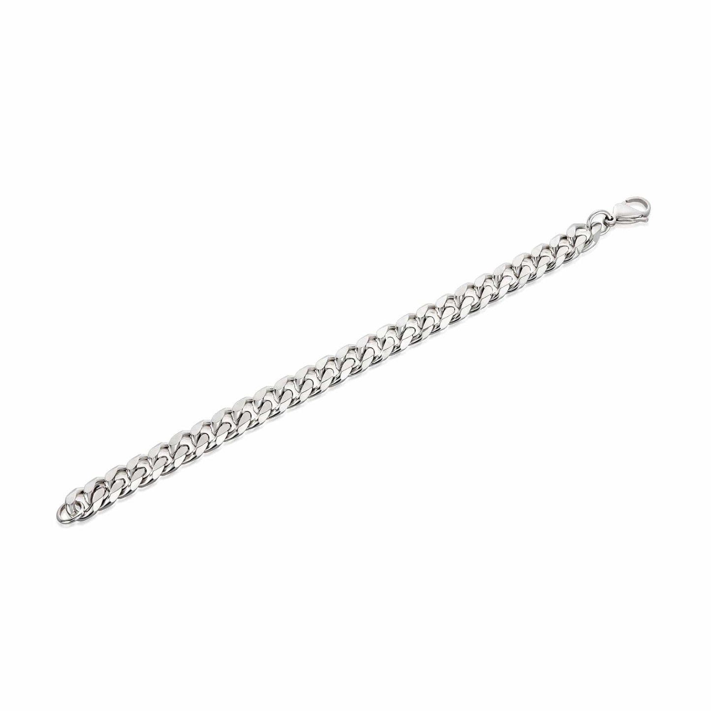 West Coast Jewelry West Coast Jewelry - Men's Beveled Curb Chain Bracelet