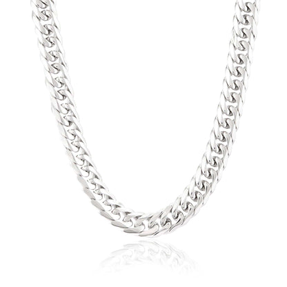 West Coast Jewelry West Coast Jewelry - Men's Stainless Steel Curb Chain Necklace (10mm) - 24"