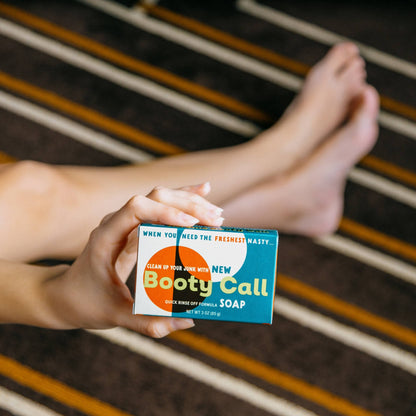Whiskey River Soap Co. Whiskey River Soap Co. - Booty Call Triple Milled Boxed Bar Soap | Funny Soap