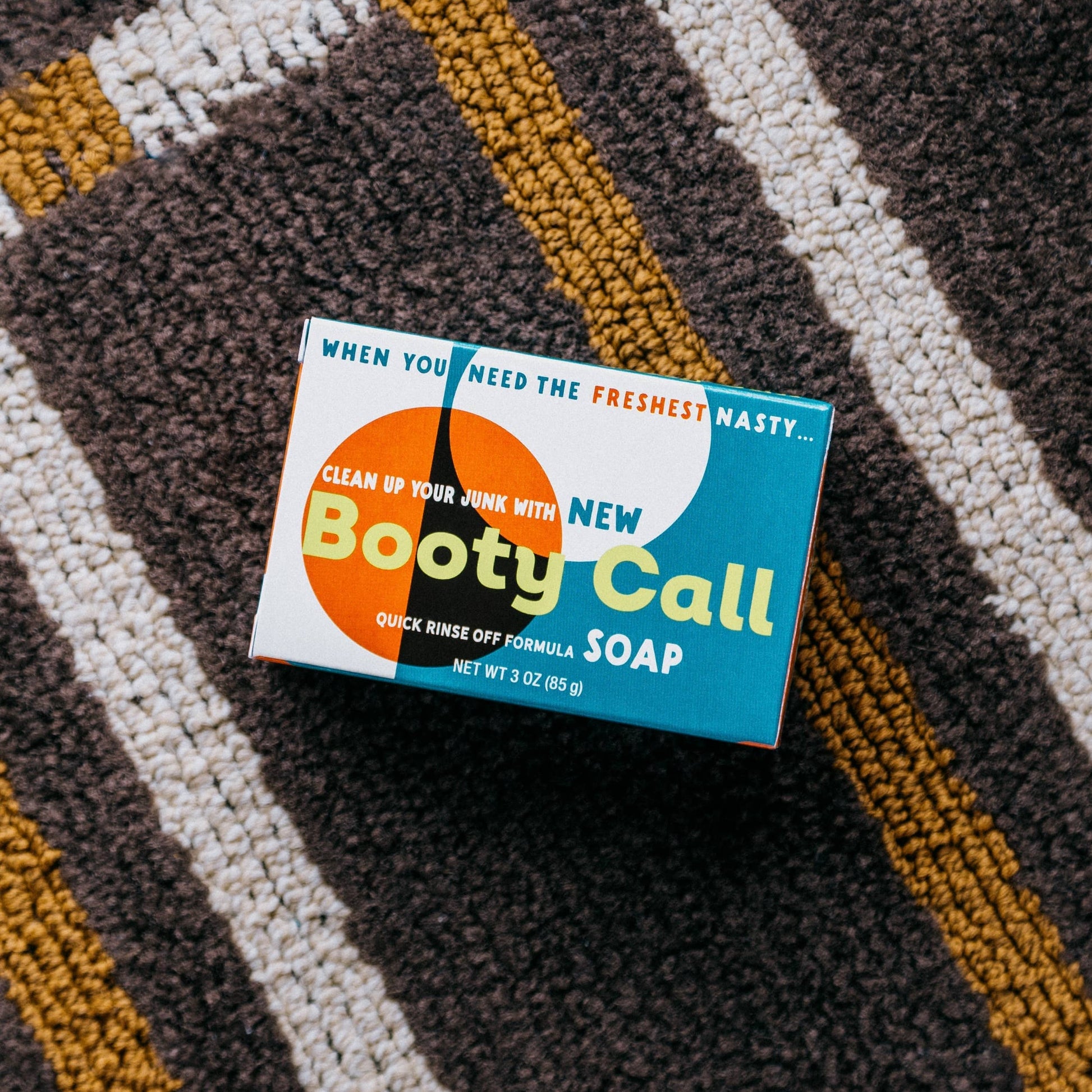 Whiskey River Soap Co. Whiskey River Soap Co. - Booty Call Triple Milled Boxed Bar Soap | Funny Soap