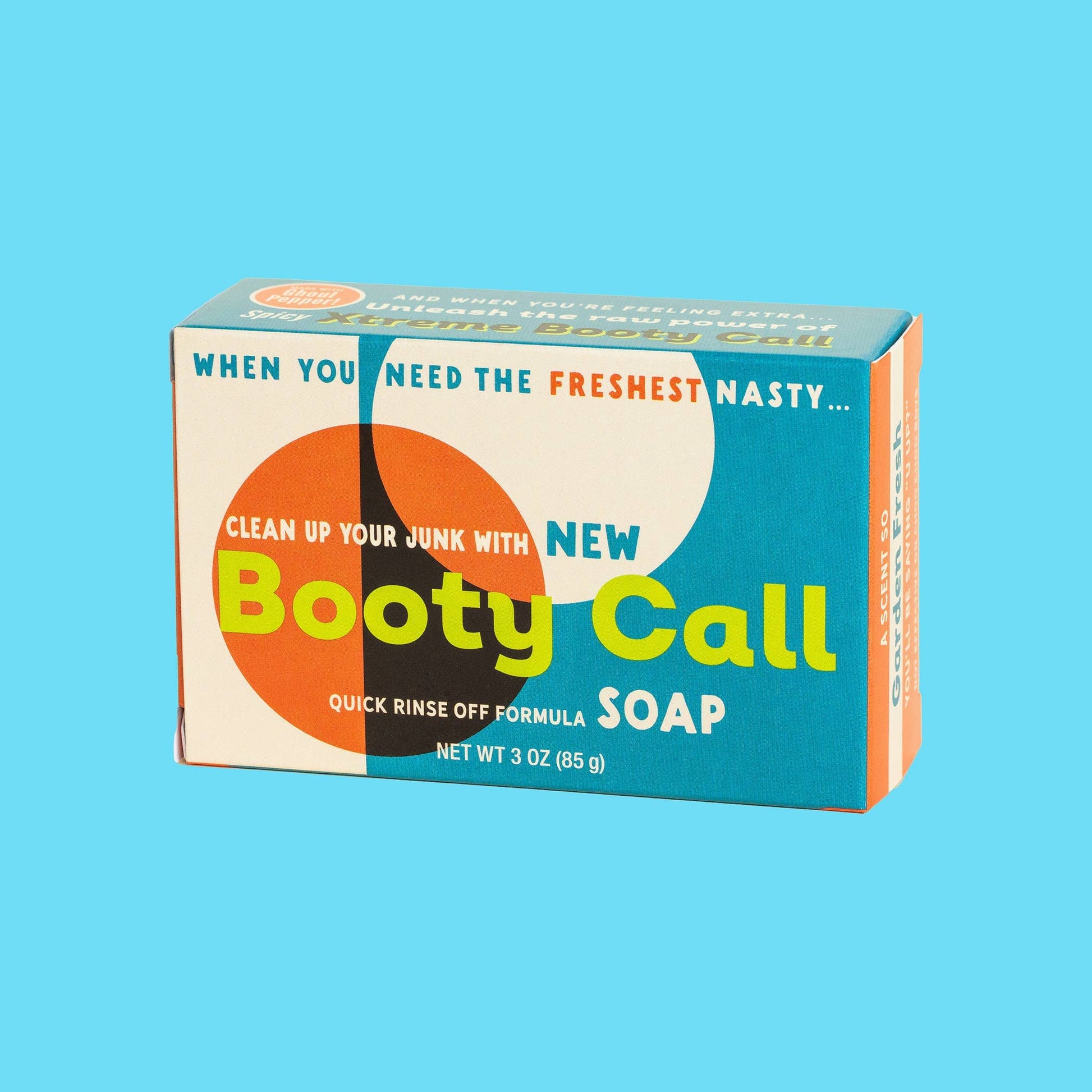 Whiskey River Soap Co. Whiskey River Soap Co. - Booty Call Triple Milled Boxed Bar Soap | Funny Soap