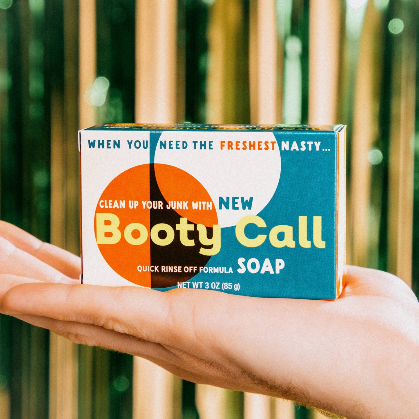 Whiskey River Soap Co. Whiskey River Soap Co. - Booty Call Triple Milled Boxed Bar Soap | Funny Soap