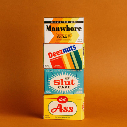 Whiskey River Soap Co. Whiskey River Soap Co. - Deez Nuts Triple Milled Boxed Bar Soap | Funny Soap