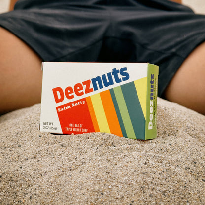 Whiskey River Soap Co. Whiskey River Soap Co. - Deez Nuts Triple Milled Boxed Bar Soap | Funny Soap