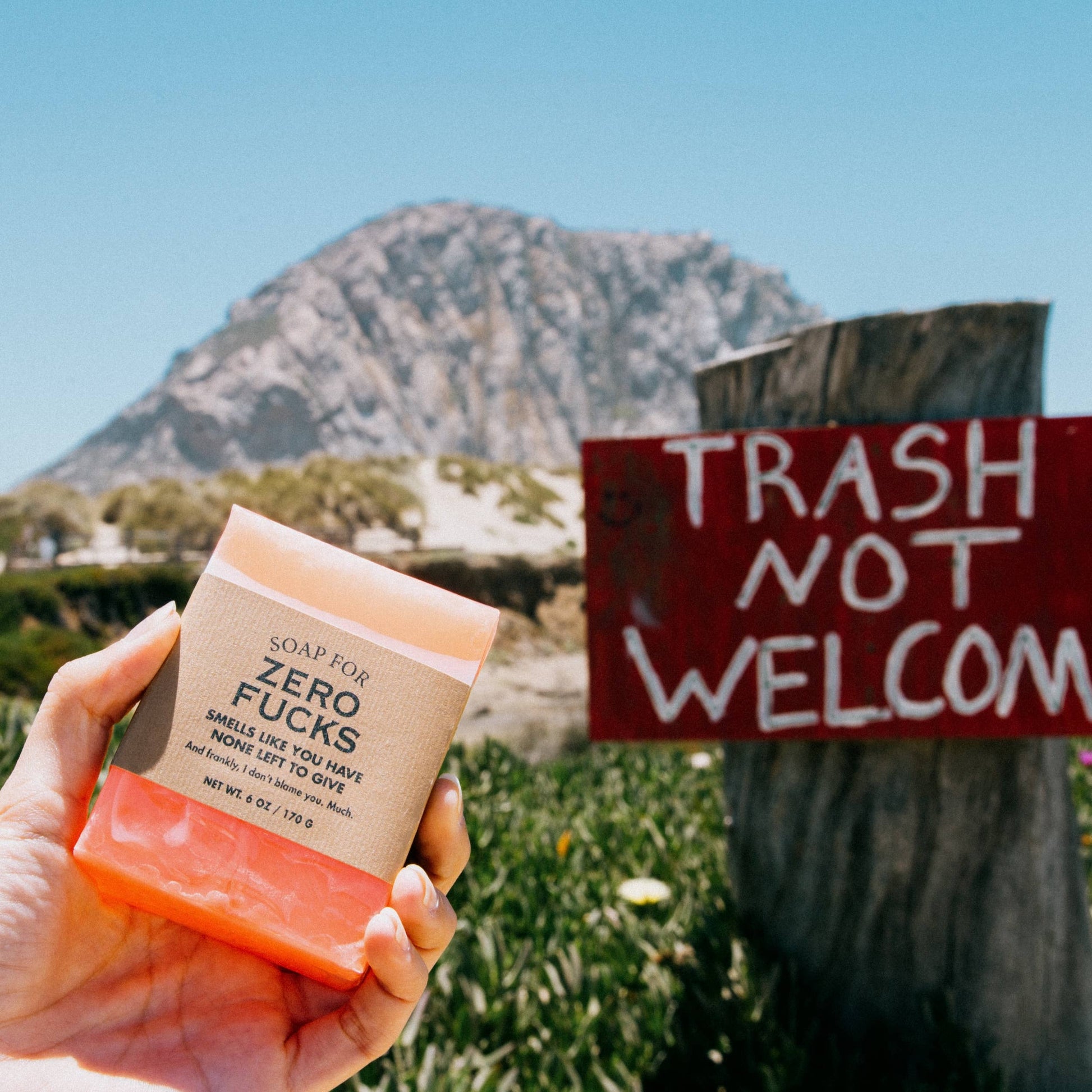 Whiskey River Soap Co. Whiskey River Soap Co. - Soap for Zero Fucks | Funny Soap