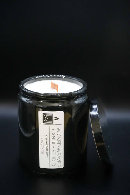 Wicked Weave’s Candle Studio Wicked Weave’s Candle Studio - Fraser Fir Soy Wax Candle (5 Size Options) : 8oz Jar Candle