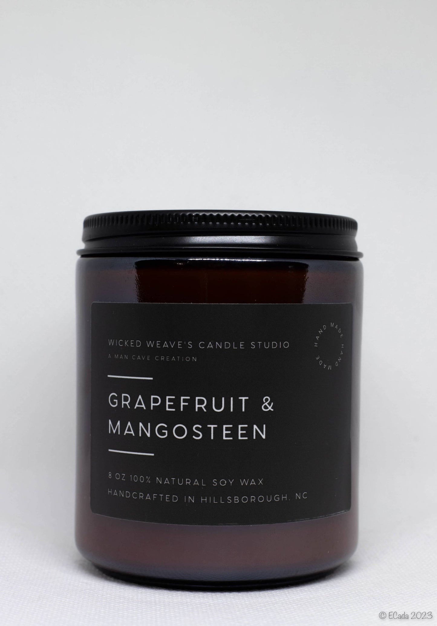 Wicked Weave’s Candle Studio Wicked Weave’s Candle Studio - Grapefruit & Mangosteen Soy Wax Candle (4 size options): 2.4 oz Wax Melt