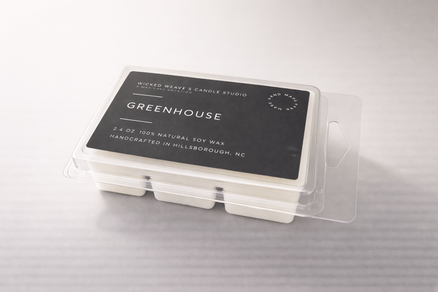 Wicked Weave’s Candle Studio Wicked Weave’s Candle Studio - Greenhouse Soy Wax Candle (4 Size Options): 2.4 oz Wax Melts