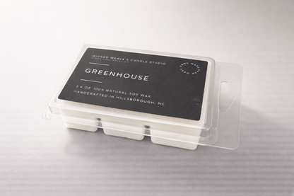 Wicked Weave’s Candle Studio Wicked Weave’s Candle Studio - Greenhouse Soy Wax Candle (4 Size Options): 2.4 oz Wax Melts