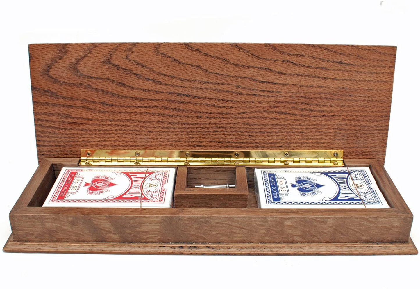 Wood Expressions Wood Expressions - Cribbage Set - Solid Oak Medium Stained Sprint 3 Track