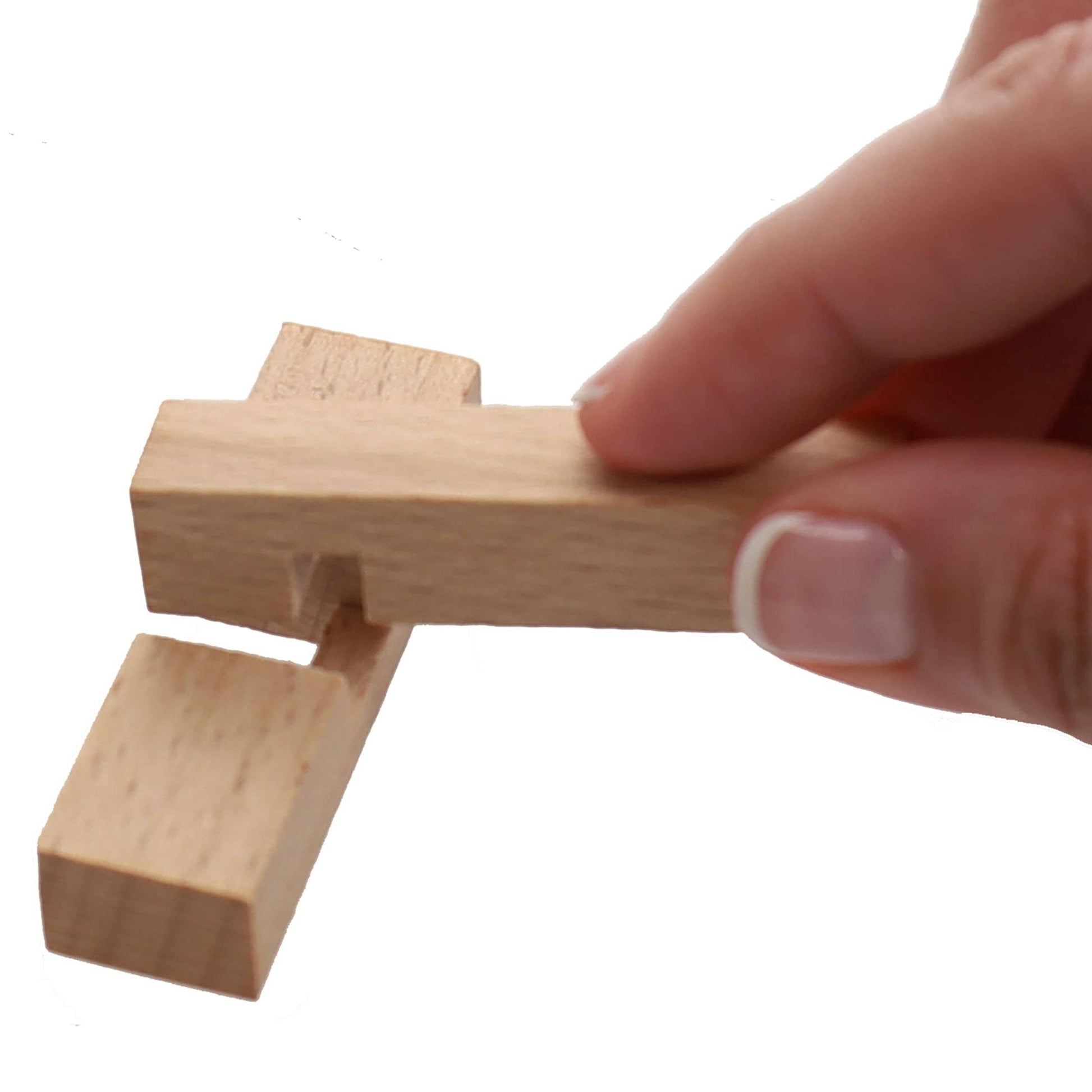 Wood Expressions Wood Expressions - Solid Wood 3D Cube Puzzle