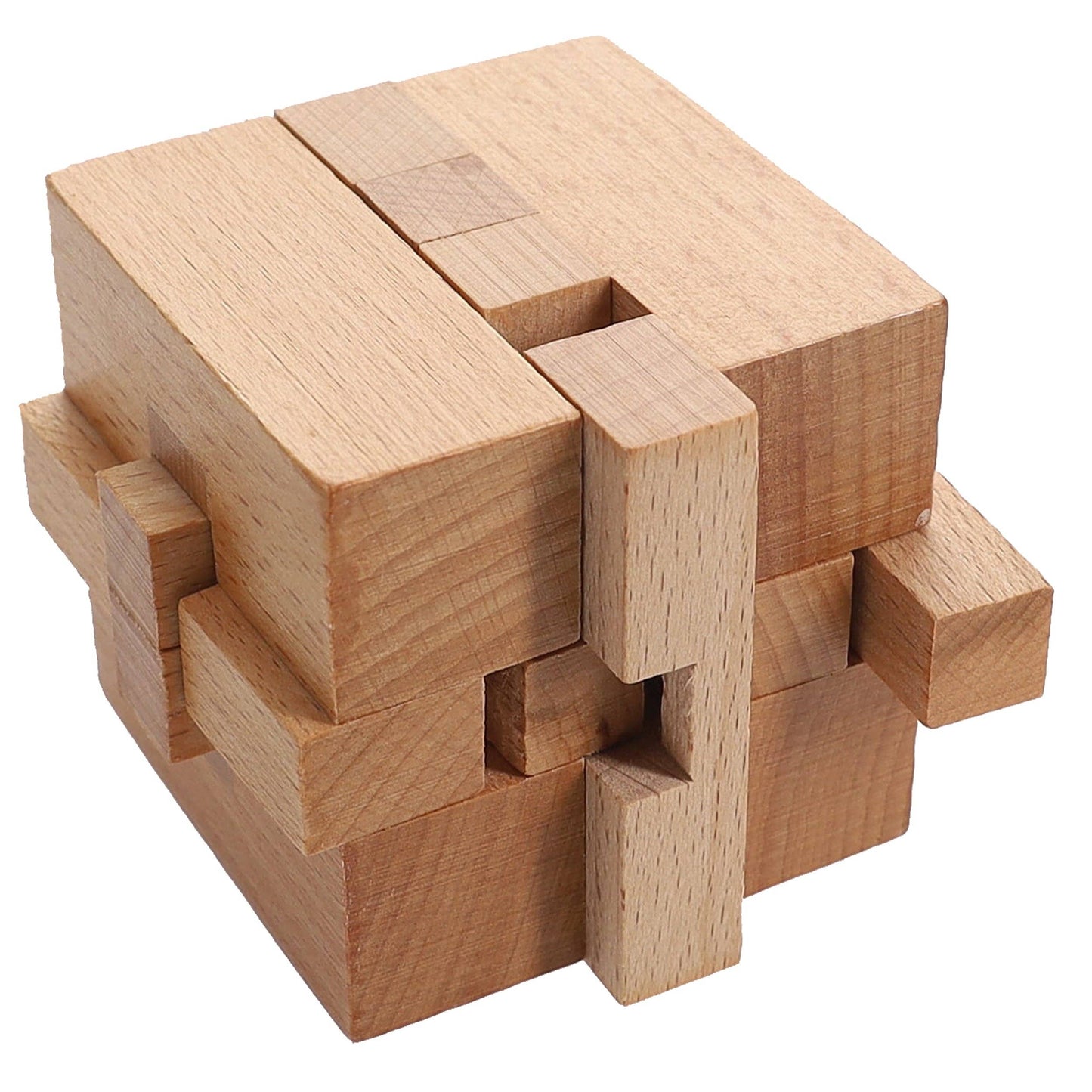 Wood Expressions Wood Expressions - Solid Wood 3D Cube Puzzle