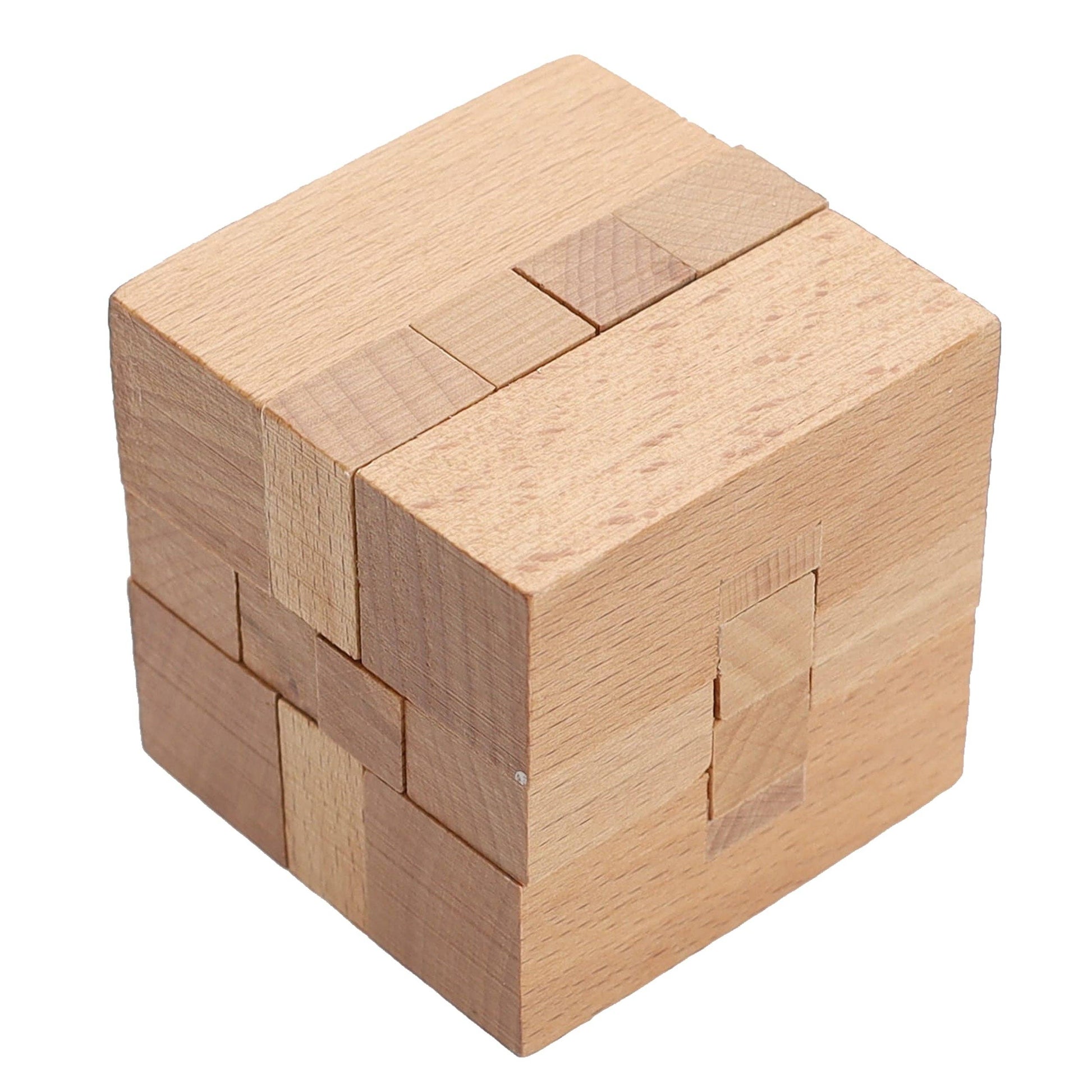 Wood Expressions Wood Expressions - Solid Wood 3D Cube Puzzle