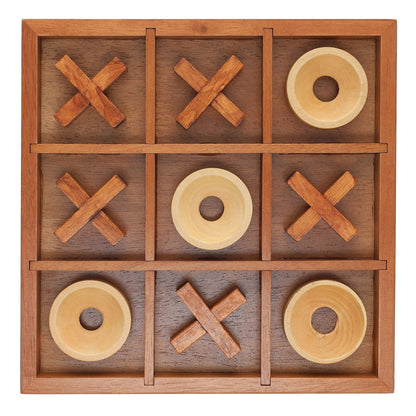 Wood Expressions Wood Expressions - Tic Tac Toe Wooden Board Game