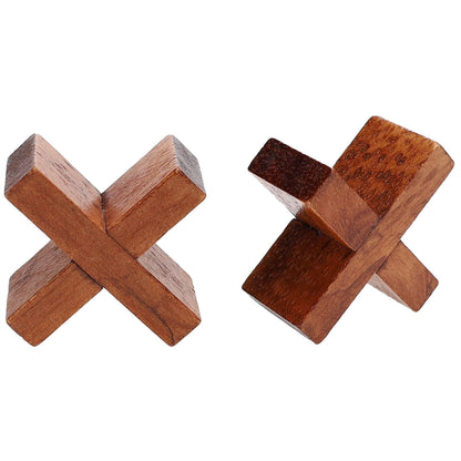 Wood Expressions Wood Expressions - Tic Tac Toe Wooden Board Game