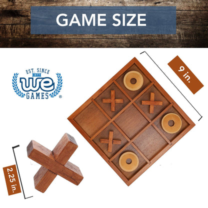 Wood Expressions Wood Expressions - Tic Tac Toe Wooden Board Game