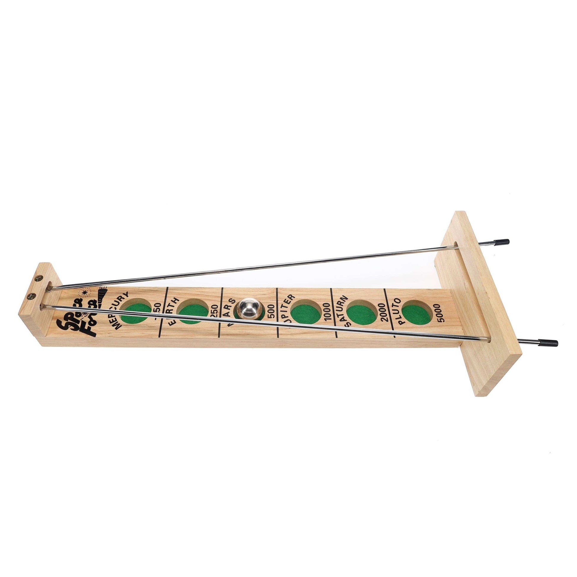 Wood Expressions Wood Expressions - WE Games Shoot The Moon - a Classic 1940's Nostalgia Game - Solid Natural Wood - 17.5 inches