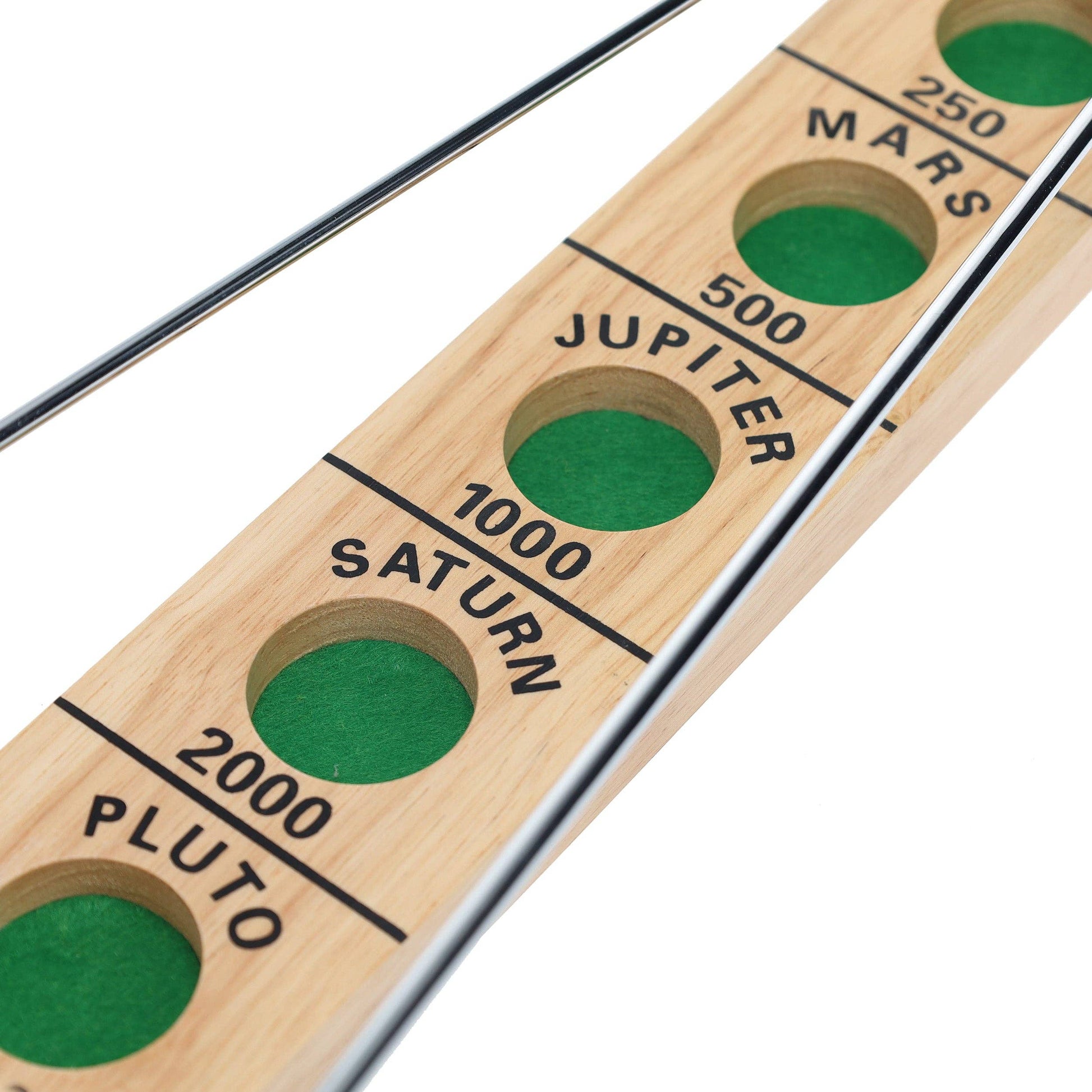 Wood Expressions Wood Expressions - WE Games Shoot The Moon - a Classic 1940's Nostalgia Game - Solid Natural Wood - 17.5 inches