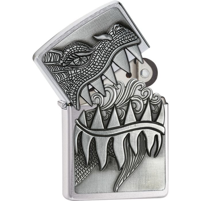 Zippo Lighter Fire Breathing Dragon Zippo