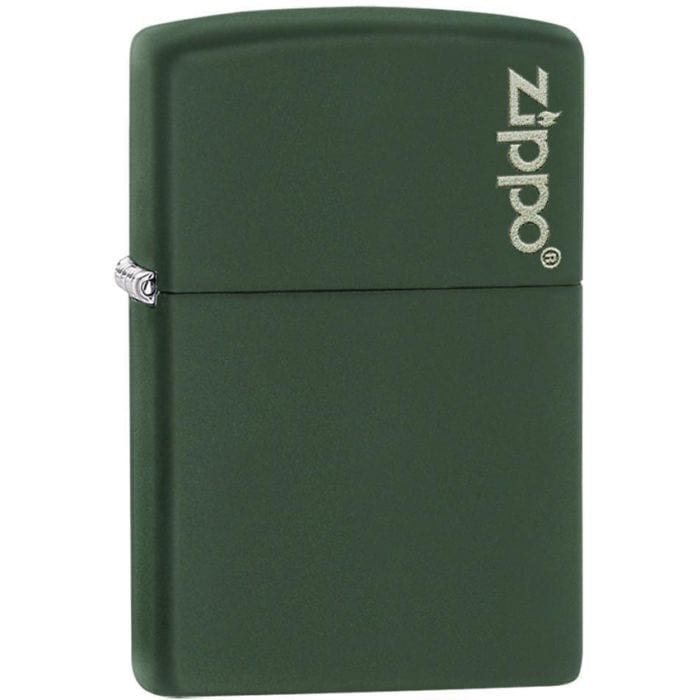 Zippo Lighter Zippo Logo Matte Green