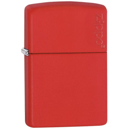 Zippo Lighter Zippo Logo - Matte Red