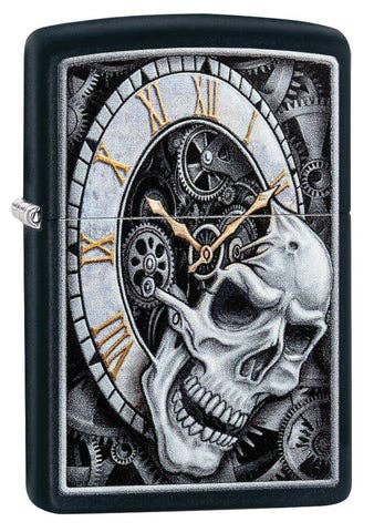 Zippo Zippo - 218 Skull Clock Design