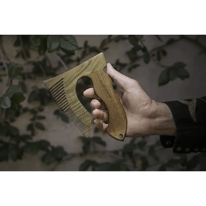 Beard & Bates THE BEARDED AXE BEARD COMB - WOODSMAN