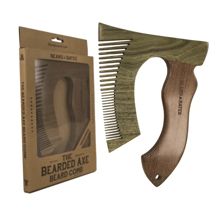 Beard & Bates THE BEARDED AXE BEARD COMB - WOODSMAN