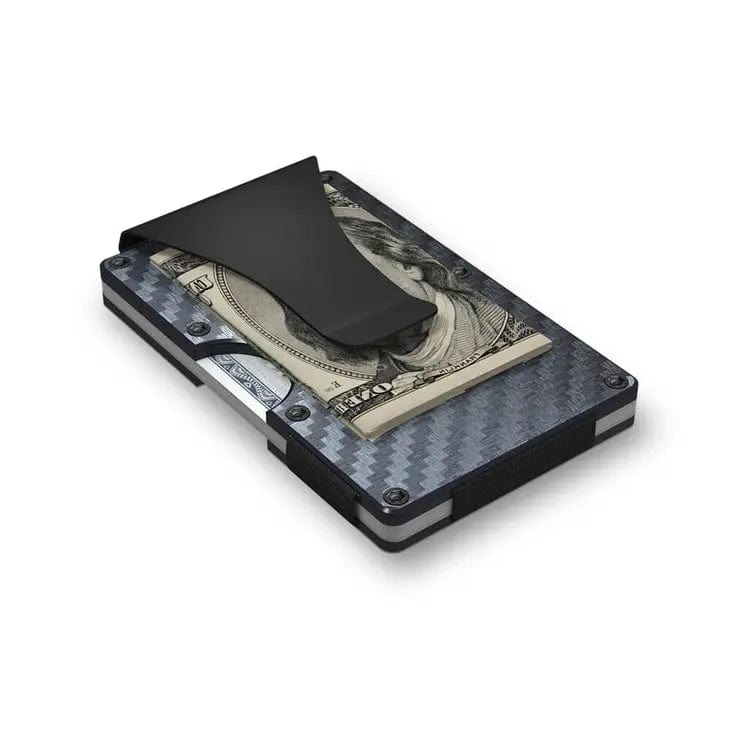 GRID Wallet Carbon Fiber / Carbon Fiber / 3.38"L x 2.12"W x 0.23"H Carbon Fiber - GRID Wallet