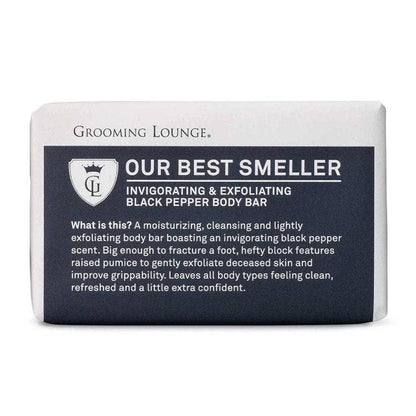 Grooming Lounge Bar Soap Our Best Smeller Exfoliating Body Bar