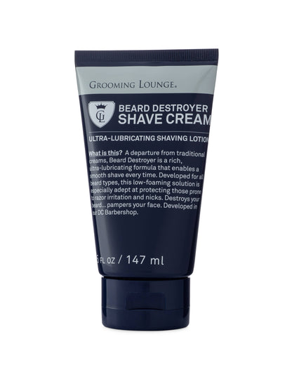 Grooming Lounge Shaving cream Beard Destroyer Shave Cream -Ultra Lubricating, Smooth Shave