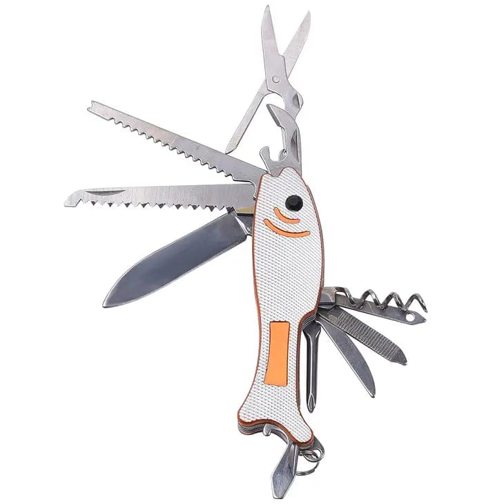 Mad Man Fishing Knife orange Fisherman's Friend Pocket Tool