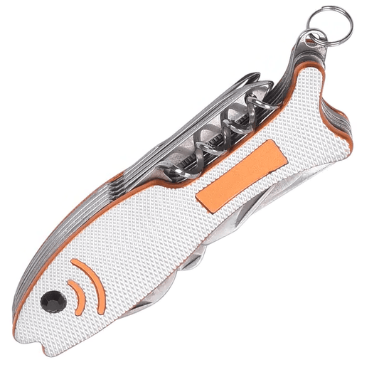Mad Man Fishing Knife orange Fisherman's Friend Pocket Tool