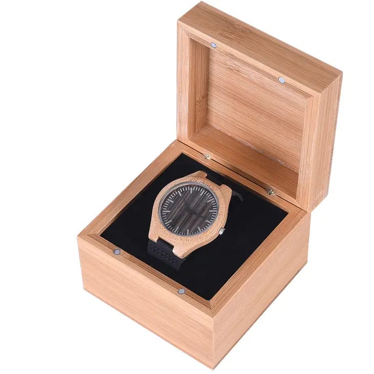 Bamboo cheap watch box