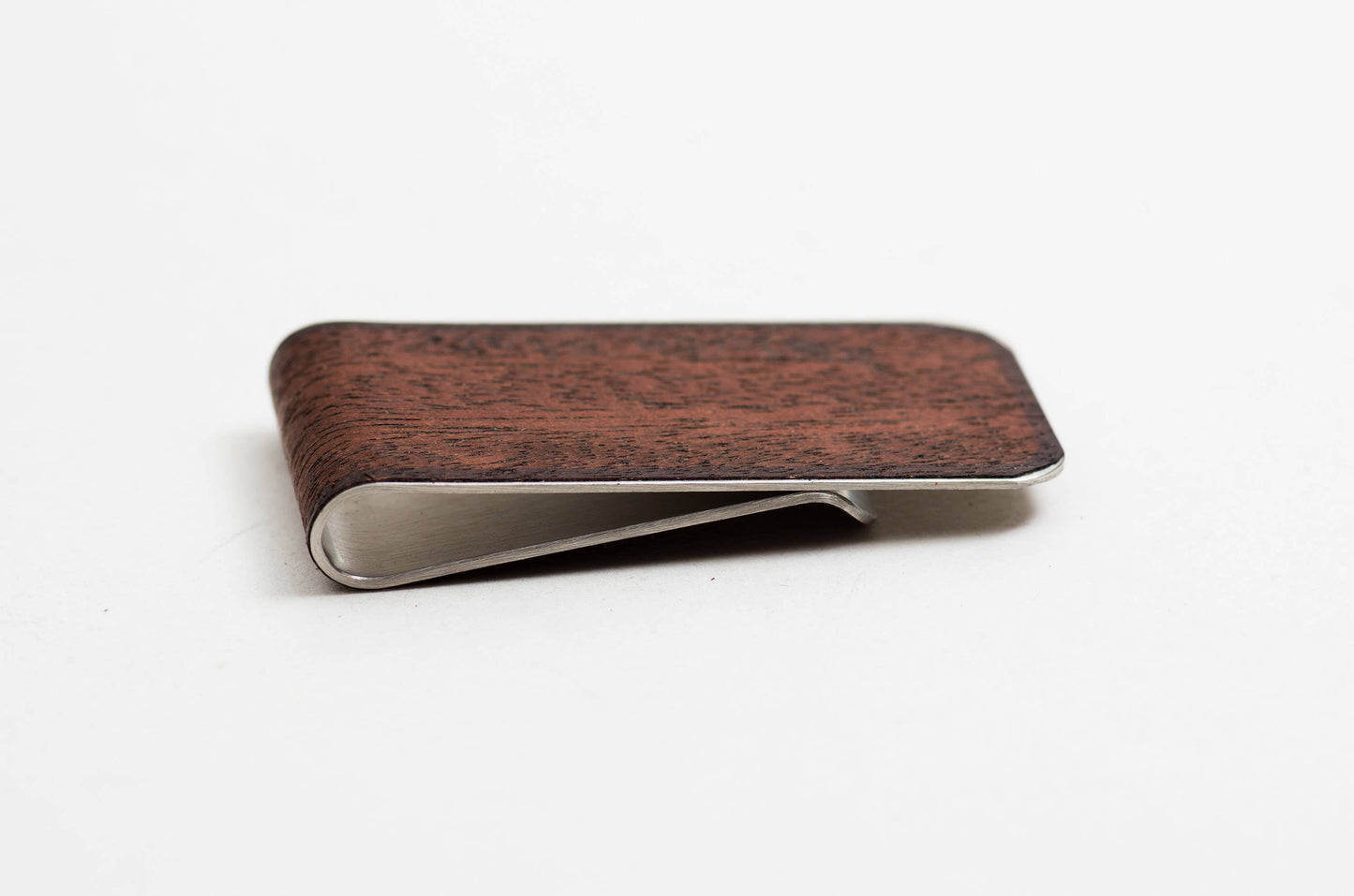 Resolute Star Money Clip Limited Edition Dark Mocha Wood Money Clip - Limited Edition Dark Mocha