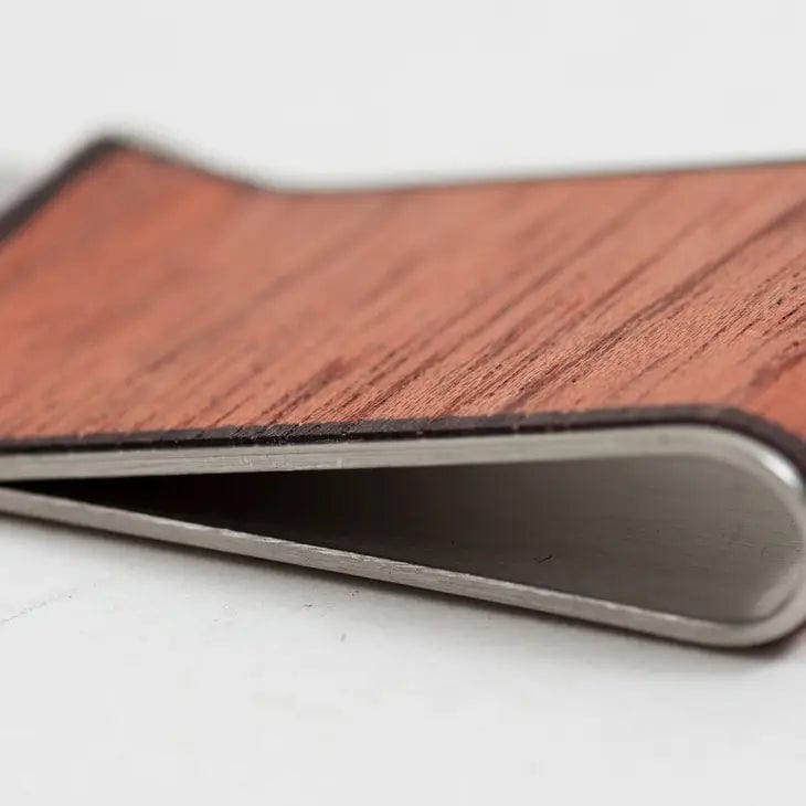 Resolute Star Money Clip Limited Edition Dark Mocha Wood Money Clip - Limited Edition Dark Mocha